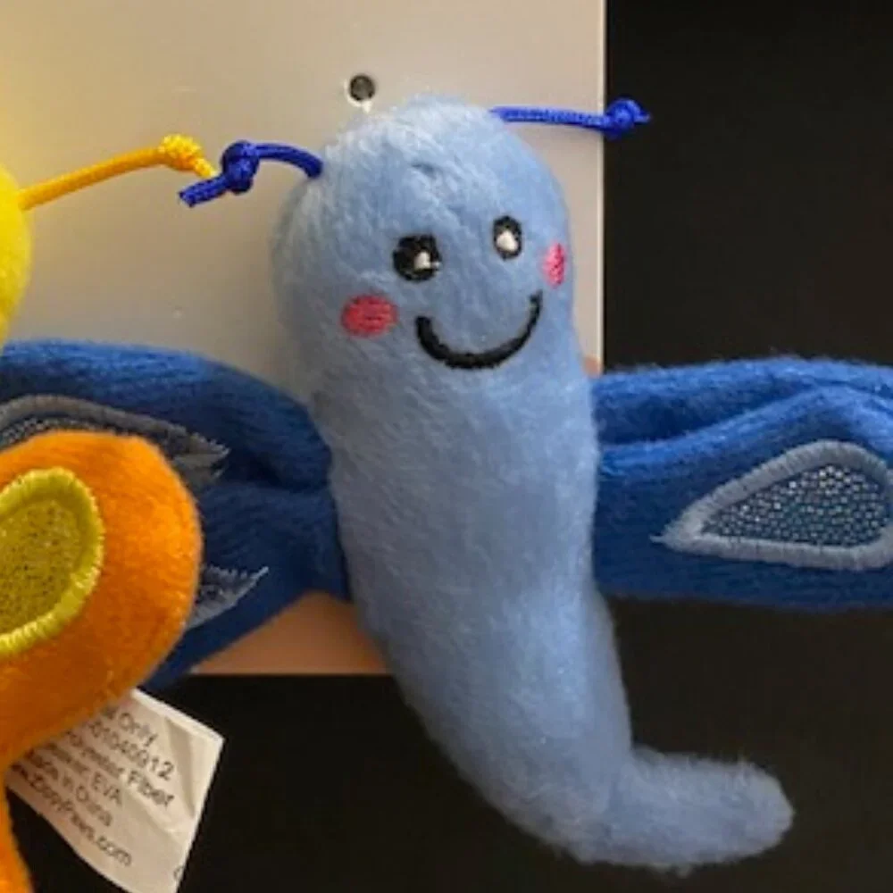 Zippy Claws: Interactive PLUSH CAT TOY (Butterfly and Dragonfly)